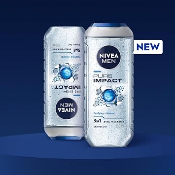 Nivea Pure Impact Shower Gel, 500ml