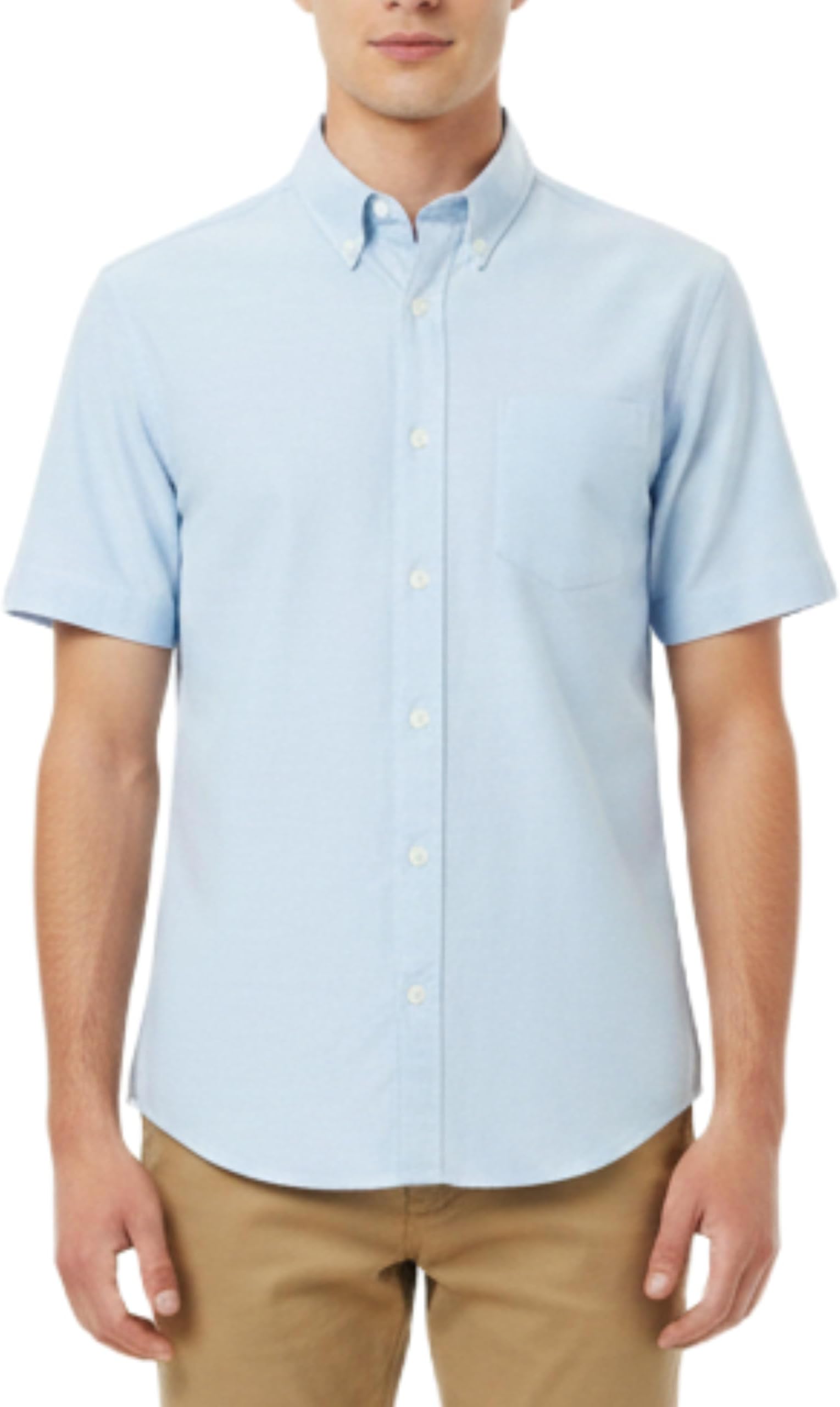 French Toast Men's Short Sleeve Oxford