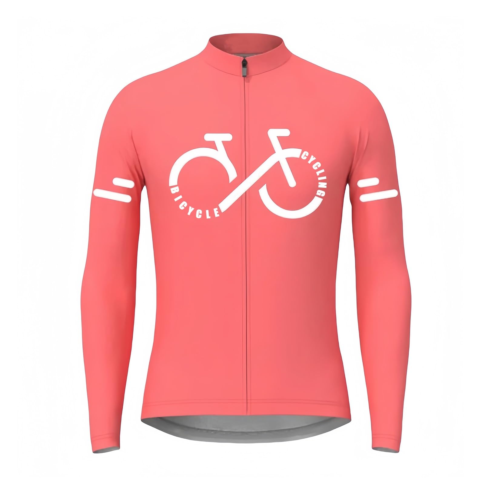 KAISUN Maglia Ciclismo Uomo Manica Lunga Abbigliamento Ciclismo con 3 Tasche Asciugatura Rapida e Traspirante Maglia MTB