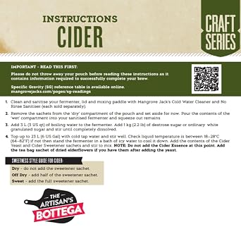 Mangrove Jack's Craft Series Peach and Passionfruit Hard Cider Pouch