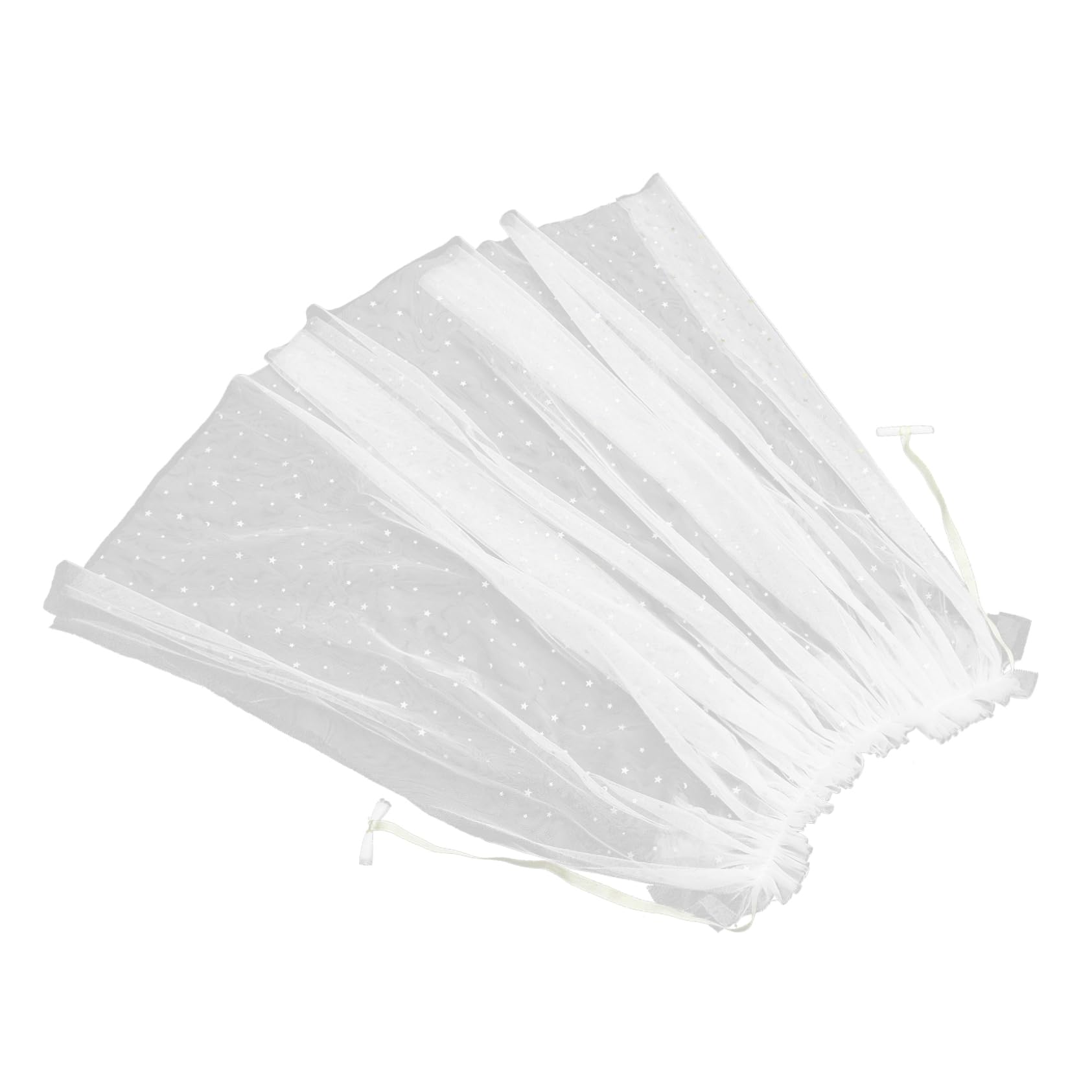 Kinder Prinzessin Kap Umhang Weiß Polyester Baumwolle Halloween Party
