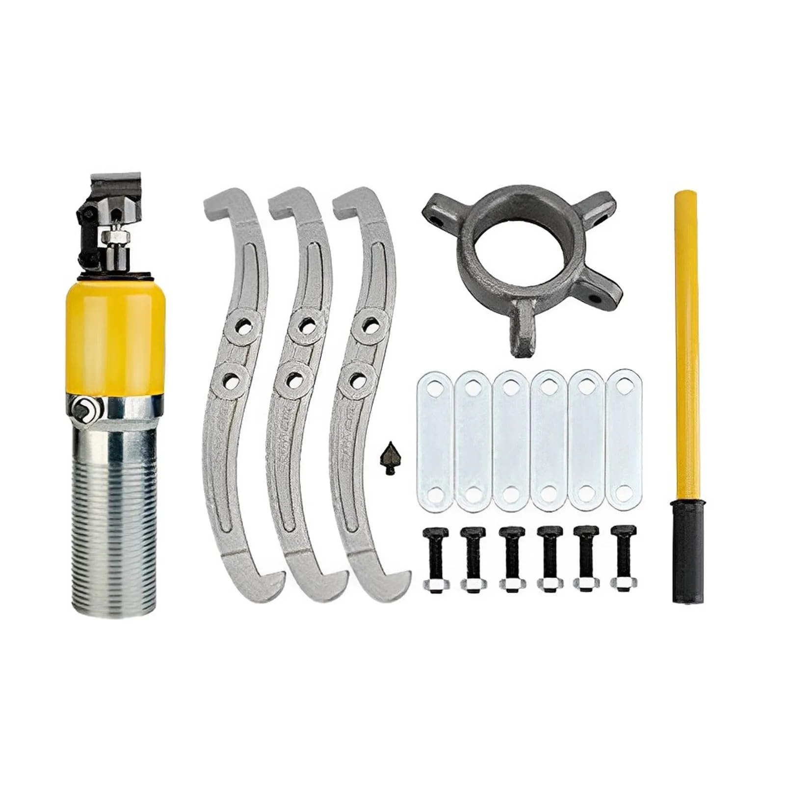 Extractor de Volante Motor Extractor hidráulico 20T, Cubos de Rueda hidráulicos de 3 Brazos, Extractor de rodamientos, Extractor de Ruedas, Extractor hidráulico Integrado Magneto