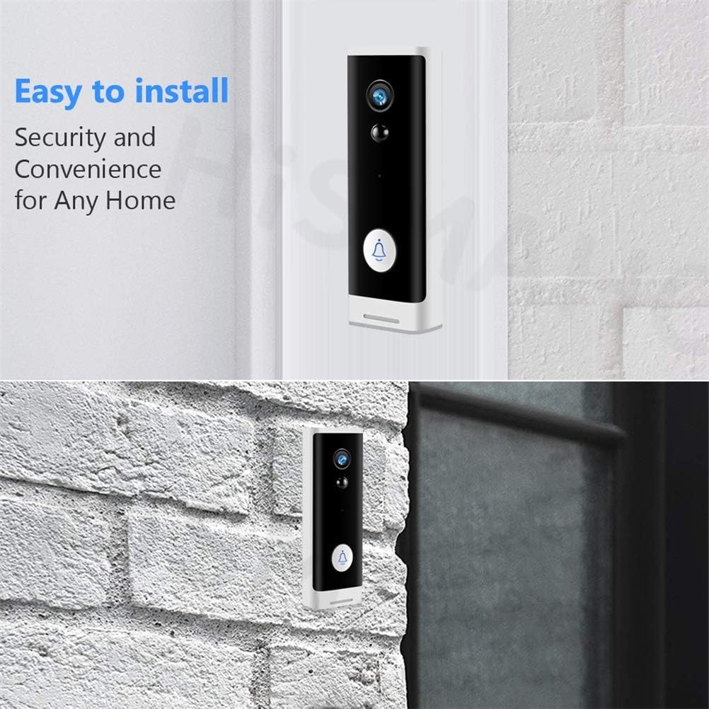 Timbre enchufable de Pared, cámara de Seguridad inalámbrica, vídeo HD, Audio, intercomunicador, Timbre de Puerta, Monitor Inteligente for el hogar, cámara de Timbre de Servicio en la Nube
