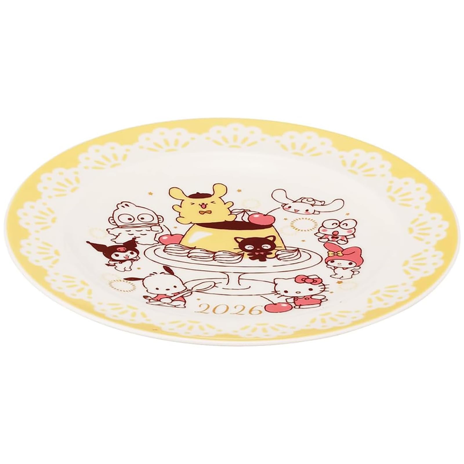 Amazon.co.jp: サンリオ (SANRIO) 2026年 イヤーズ プレート 皿