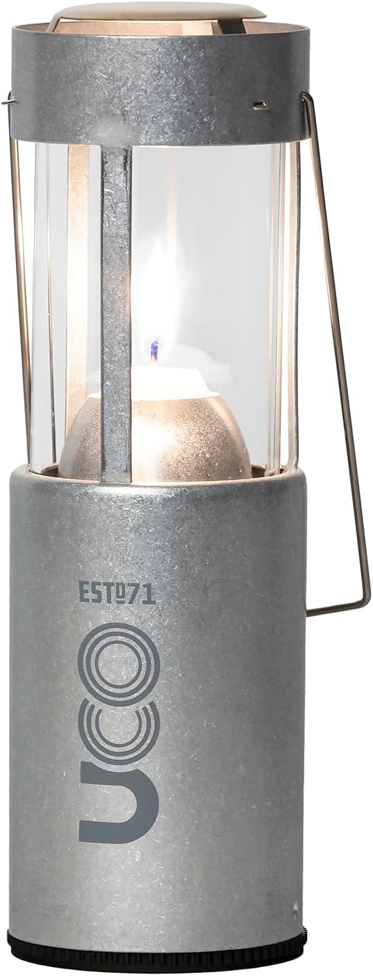 Original Candle Lantern, Aluminum, 6.5 Inches
