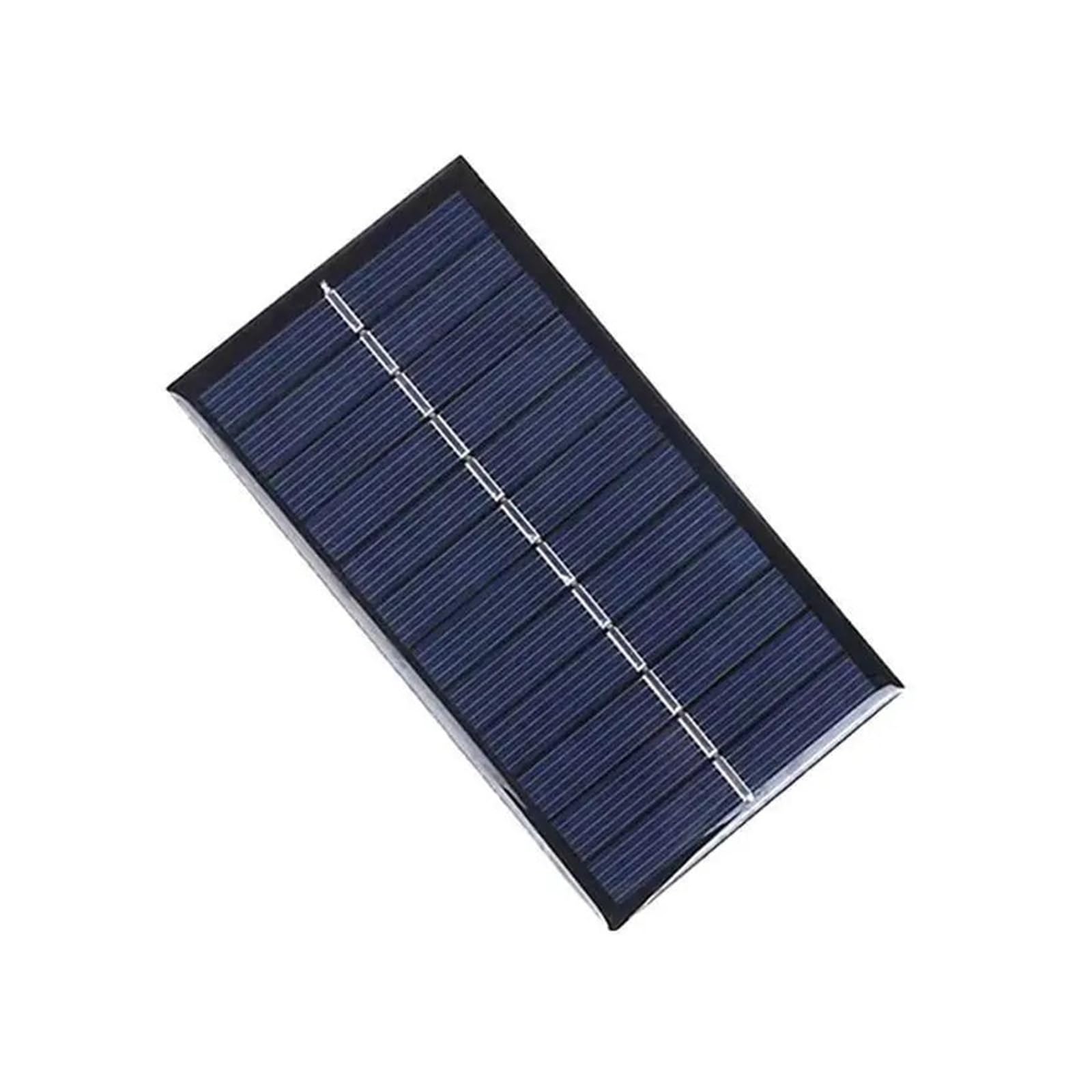 Wvyhlamrc One Color Smart Electronics Solar Panel 1W 5V Electronic Diy Small Solar Panel For Cellular Phone Home Light Toy 60X110mm
