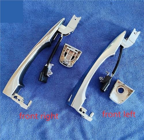 Poignée de porte extérieure cassée ? Kit de remplacement chromé pour Nissan Altima 13-18 - 2