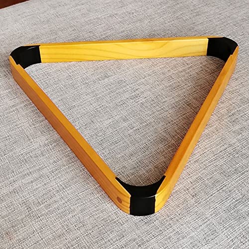 Supports de boules de billard triple angle en bois triangle de rechange