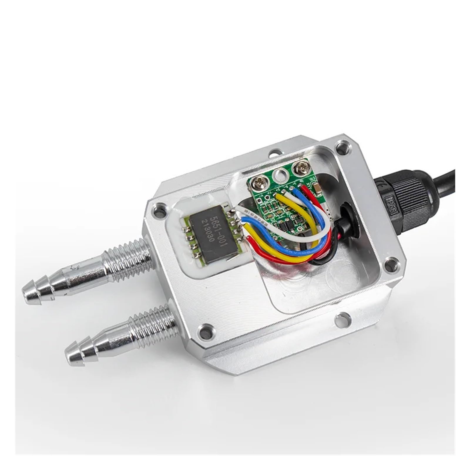 Transmisor de presión diferencial (0-1 kPa, 0-2 kPa, 0-5 kPa), Sensor de presión diferencial, transductor de 4-20 mA, 0-10 V, 0-5 V, RS485 (Color: Salida 0-5 V, tamaño: -200 a 200 Pa)