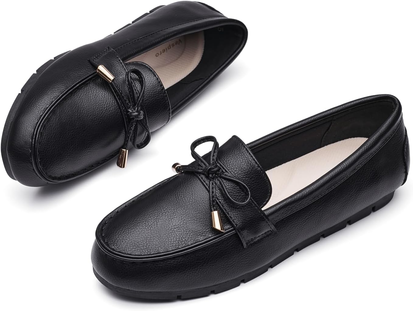 Loafers for Women Slip On Flats Comfortable Business Dressy Casual Non Slip Work Wa... - Image 4