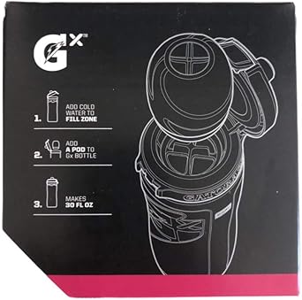 Gatorade GX Pods, Strawberry Raspberry, 3.25oz Pods (16 Pack), One Size