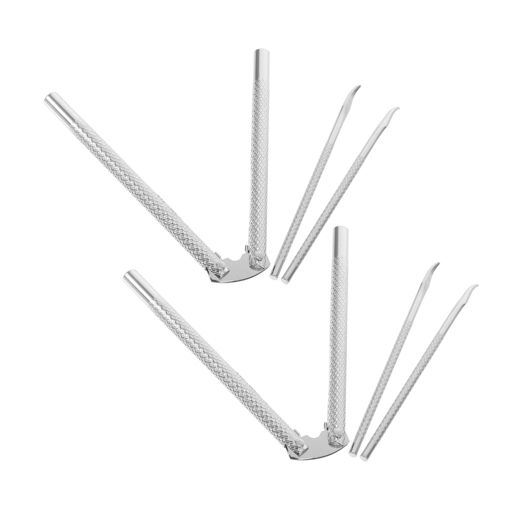 Unomor Nutcracker Set Seafood Tools Stainless Steel Crack Walnuts Crabs Oysters Easy Shucking for Home Commercial Use