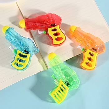Amazon | AsToy 水ピストル 4個セット 幼児 水鉄砲 おもちゃ 子ども会