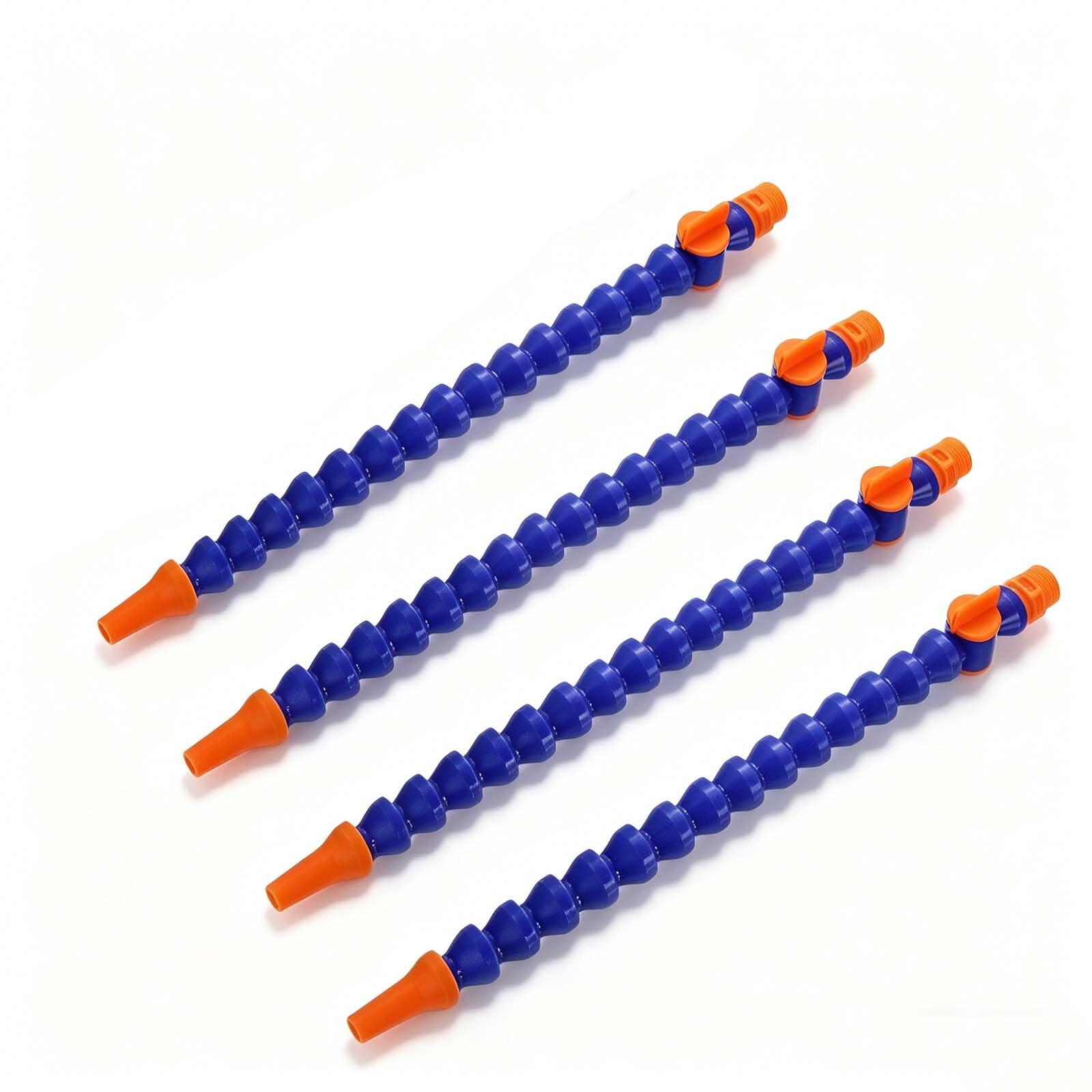 Flexible Coolant Pipe Adjustable Coolant Pipe 4Pcs, Multiple Sizes, Round Nozzle Switch, CNC Tool