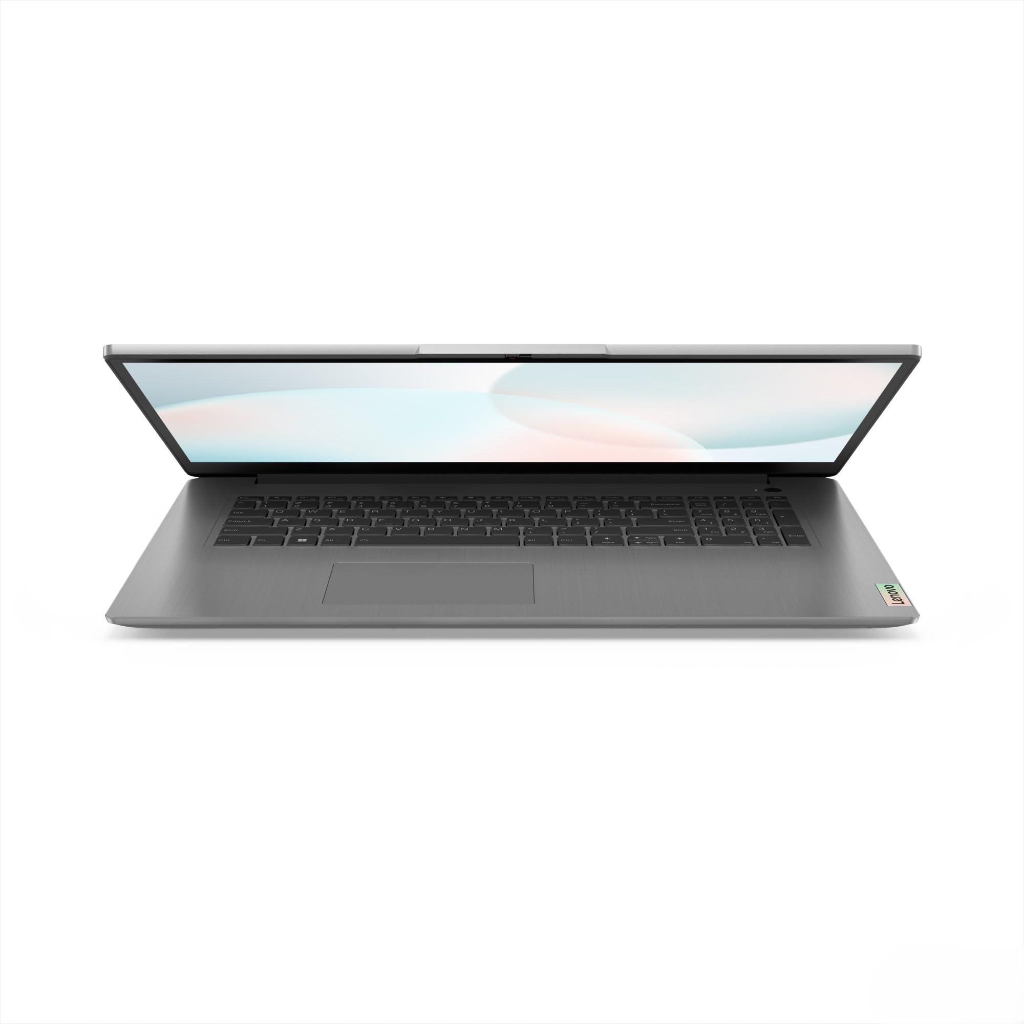 Lenovo IdeaPad 3 Laptop | 17.3" HD+ Display | AMD Ryzen 5 | 8GB RAM | 512GB SSD | AMD Radeon Grafik | Windows 11 | QWERTZ | Artic Grau | Kameraschutzabdeckung | 3 Monate Premium Care