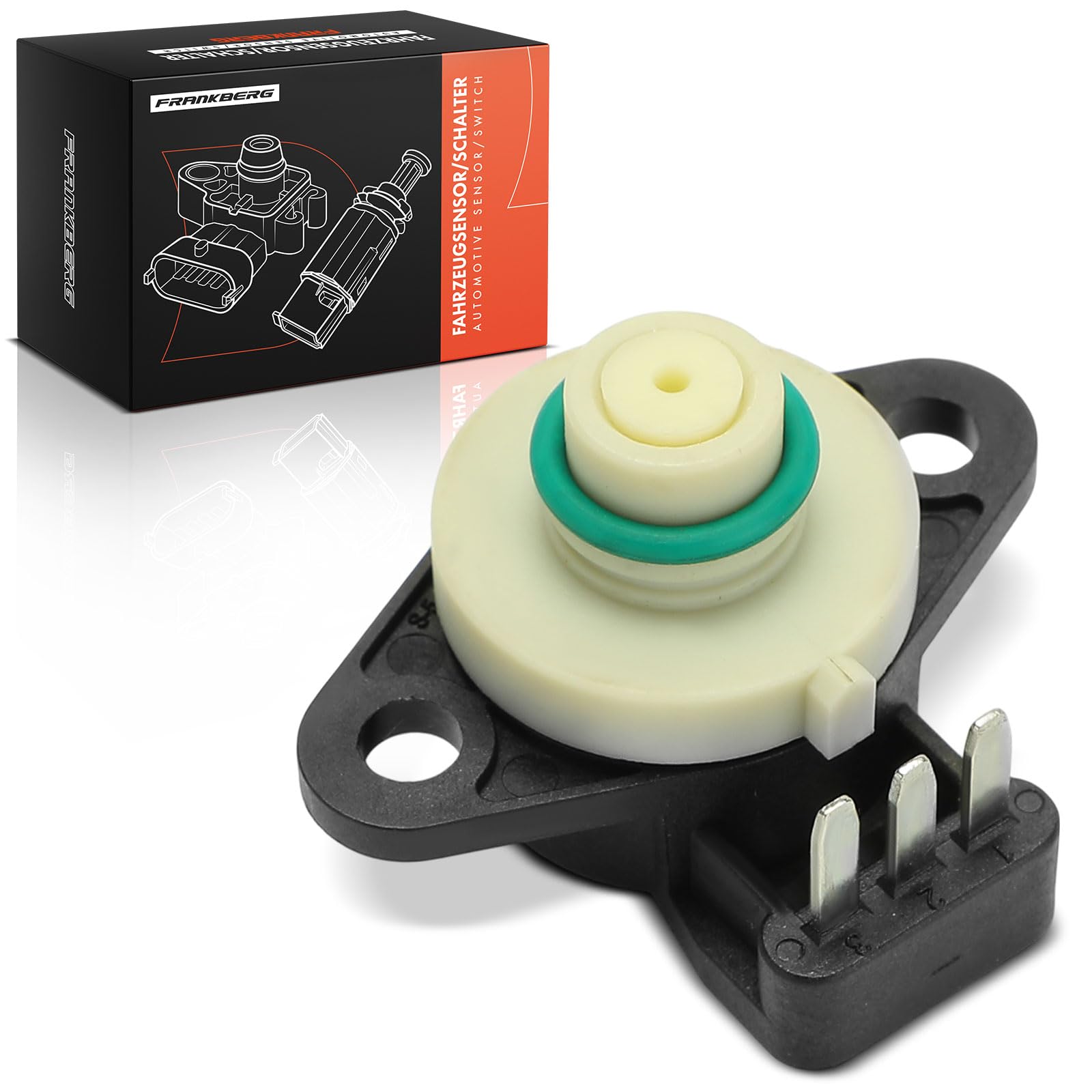 Frankberg Capteur de pression différentielle d'échappement, 3 broches | F00BH40171; Compatible avec: NT400 Cabstar F24M