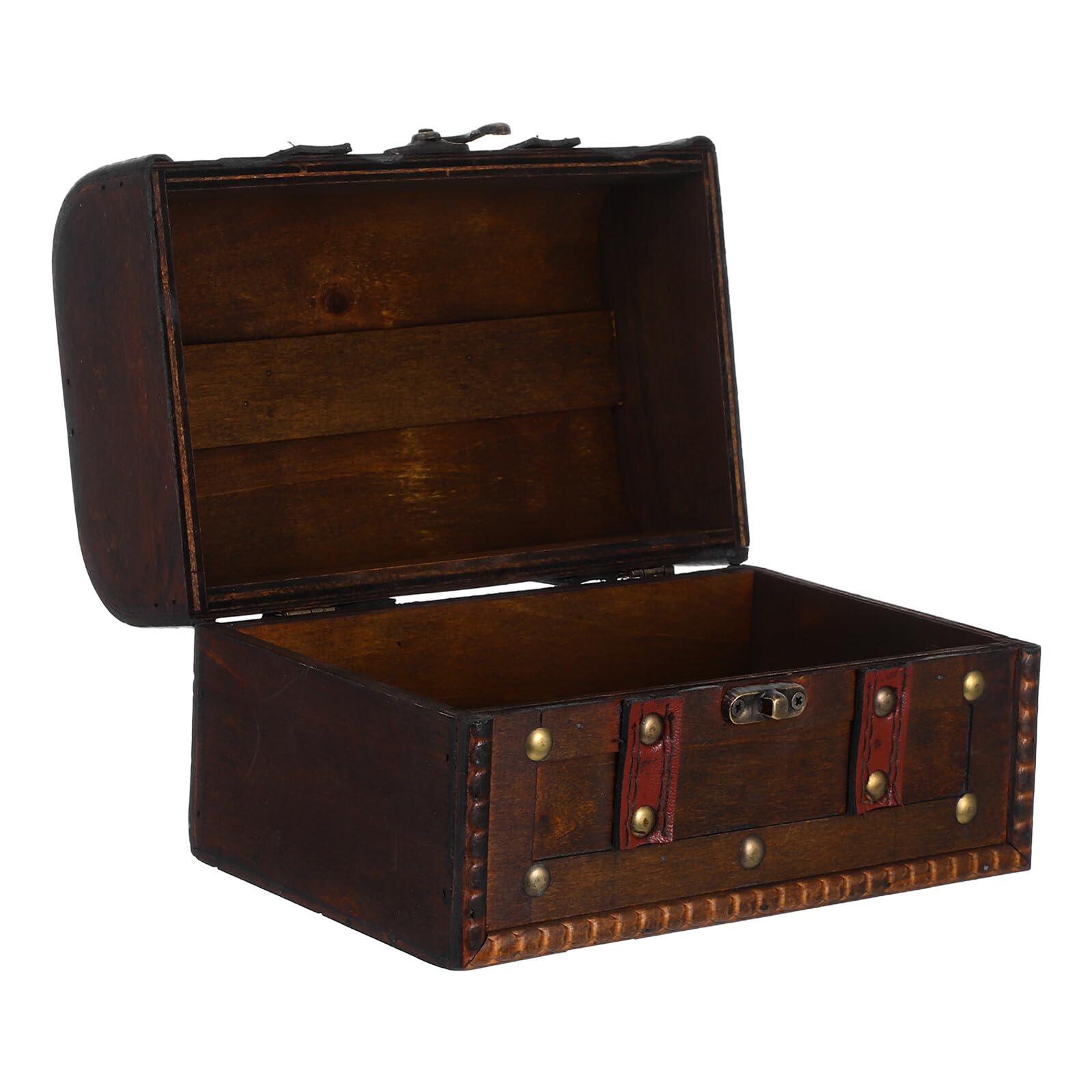 Coffre trésor pirate bois vintage dans votre chambre pour ranger vos bijoux