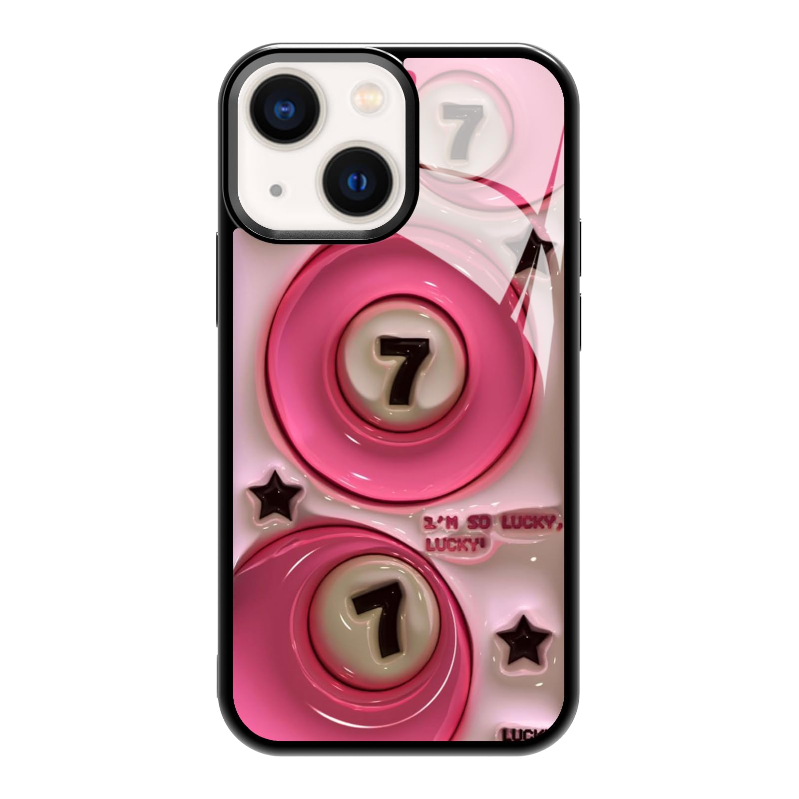Lucky Jelly Phone Case Shockproof Protective Pretty Phone Cases for iPhone 16e 11 12 13 14 15 16 Pro Max Plus Mini X XSMAX XR 7 8 SE