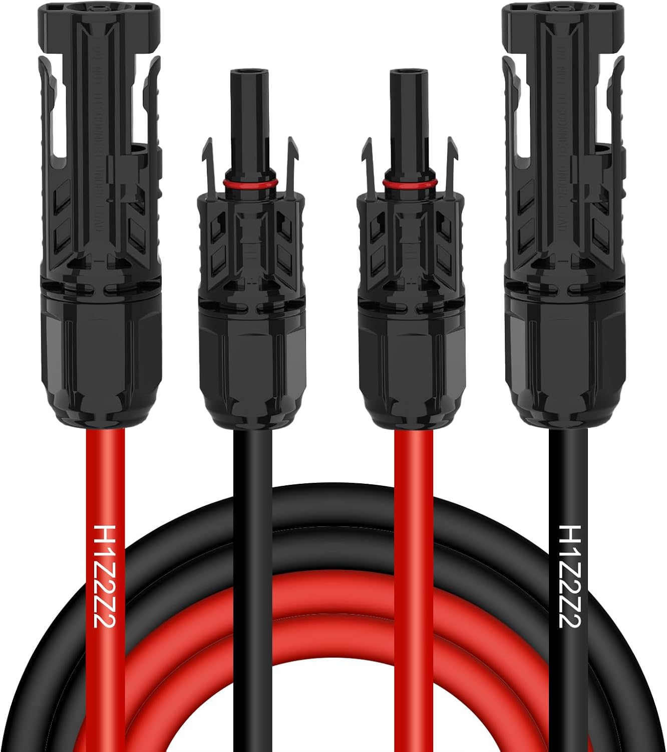 MXRPV Solarkabel 4mm² 2m - MC4 Stecker IP68 Wasserdicht Für Photovoltaik