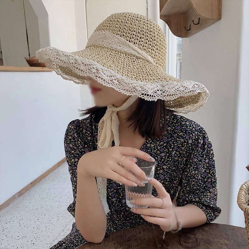 Chapeau de Paille d'Été Chic pour Vos Vacances et Sorties Plage - 4