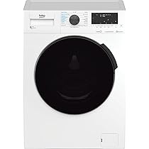 Beko – HTX851436A-IT – Lavasciuga Standard, 8, 5Kg, 1400giri, Classe di lavaggio C, Vapore SteamCure, Bluetooth, Dimensioni HxLxP:84x60x59cm. Profondità solo mobile: 54cm