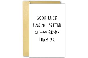 OJsensai Naughty Farewell Card for Him Her, Hilarious Coworker Leaving Gift Idea...