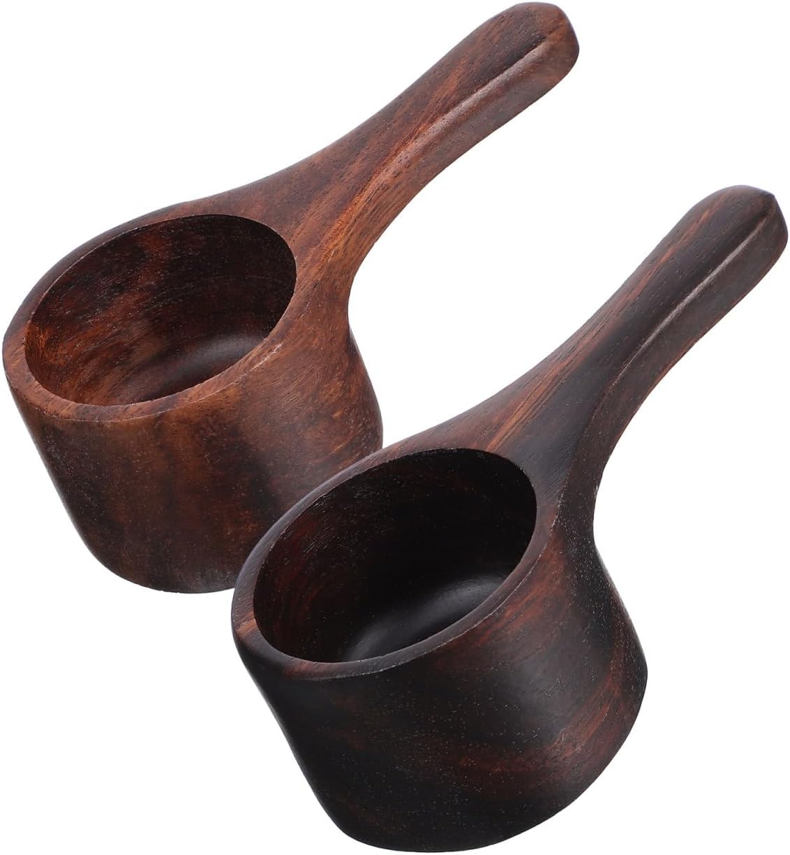 HANABASS 2 pcs Tablespoon Measuring Spoon Coffee Scoop Bath Salt Scoop Wooden Teaspoons For Coffee Milk Powder Fruit Powder