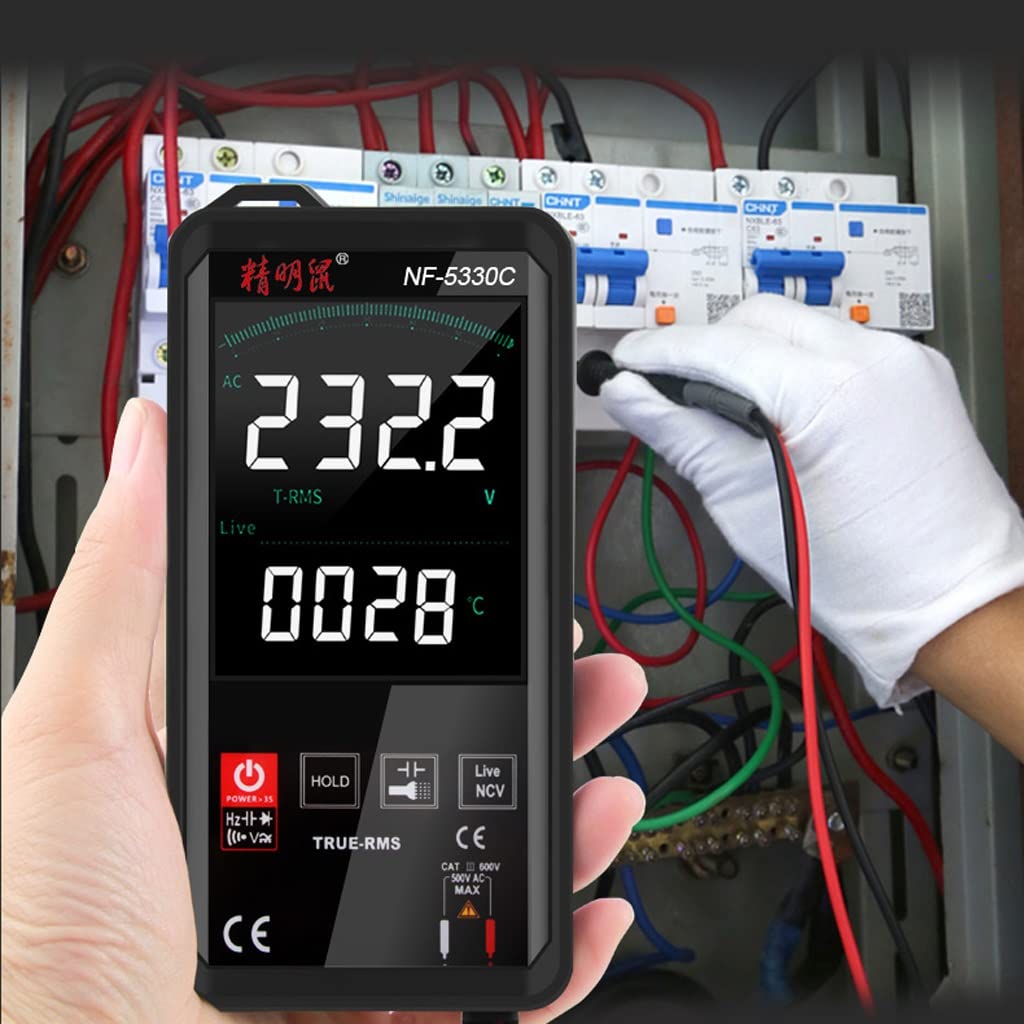 XMING Multifunzione digitale ad alta precisione digitale multimetro corrente alternata E DC Misuratore universale elettricista di riparazione digitale portatile automatico