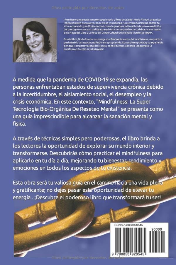 Miniatura 2 de Mindfulness La Super Tecnología Bio-Orgánica De Reseteo Mental Herramientas Para Sanar El Estado Crónico De Supervivencia Post-Pandemia (Spanish