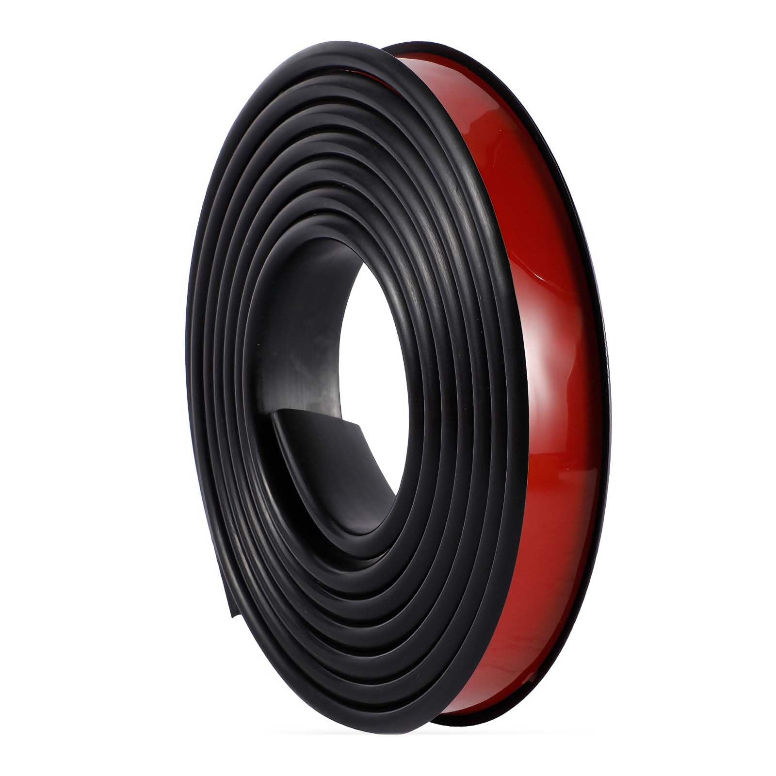 U-Shape Flexible Furniture Edge Banding, 10m U-Shape Flexible Self-Adhesive TPE Edge Banding Wood Waterproof(Black,Inner Width 32mm)