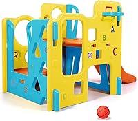 Vista 3 de Grow'n Up Climb N Explore Play Gym - El centro de actividades definitivo de múltiples etapas para el desarrollo temprano