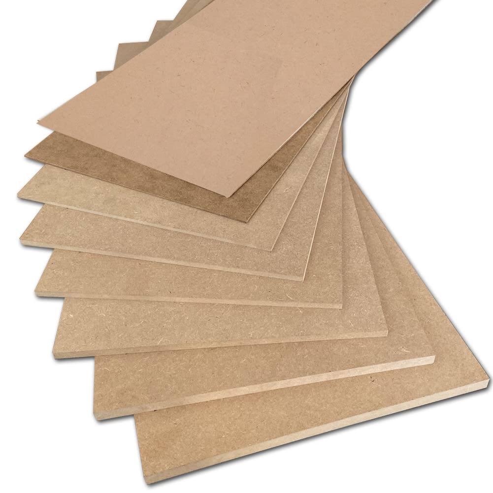 Panneau HDF 800 x 600 x 3 mm 1 face lisse - FSC mixte 70%