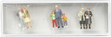 Preiser 10325 Pedestrians Shopping Promenade HO Model Figure