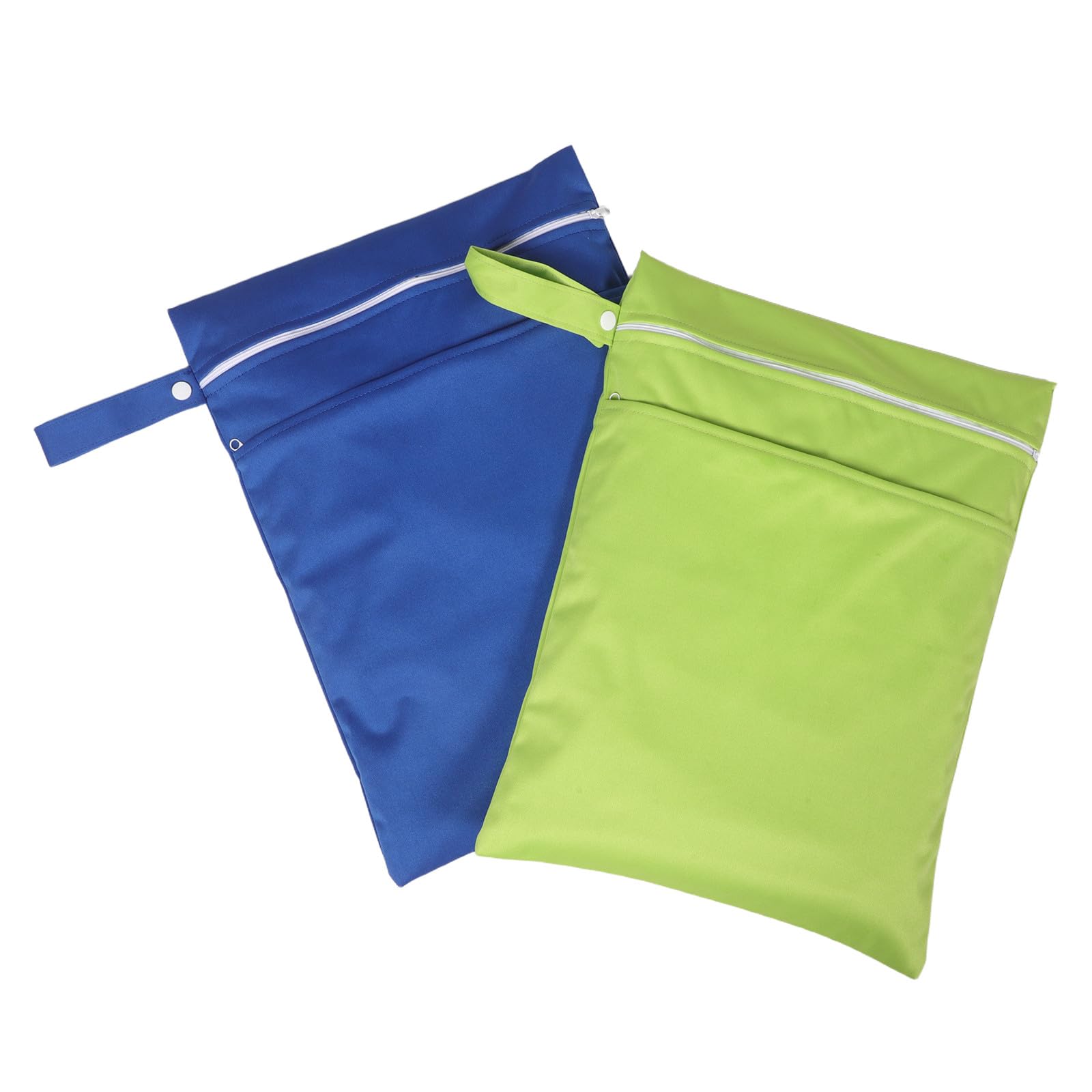 Lurrose Bolsas Impermeables para pañales de Tela, con Cremallera y