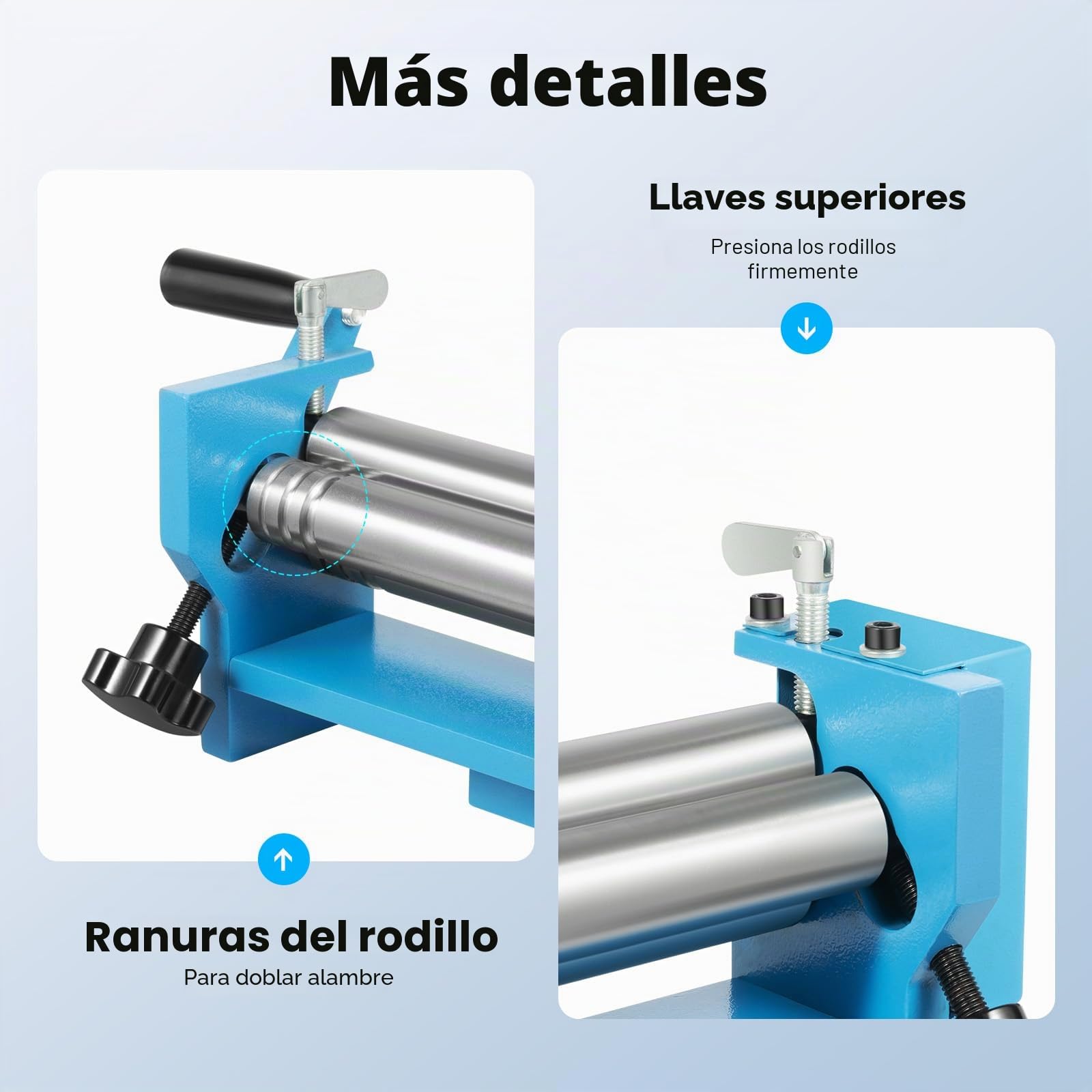 SJ 300 - Máquina dobladora de tubos (3 rodillos, para talleres de chapa de acero plano y redondo)