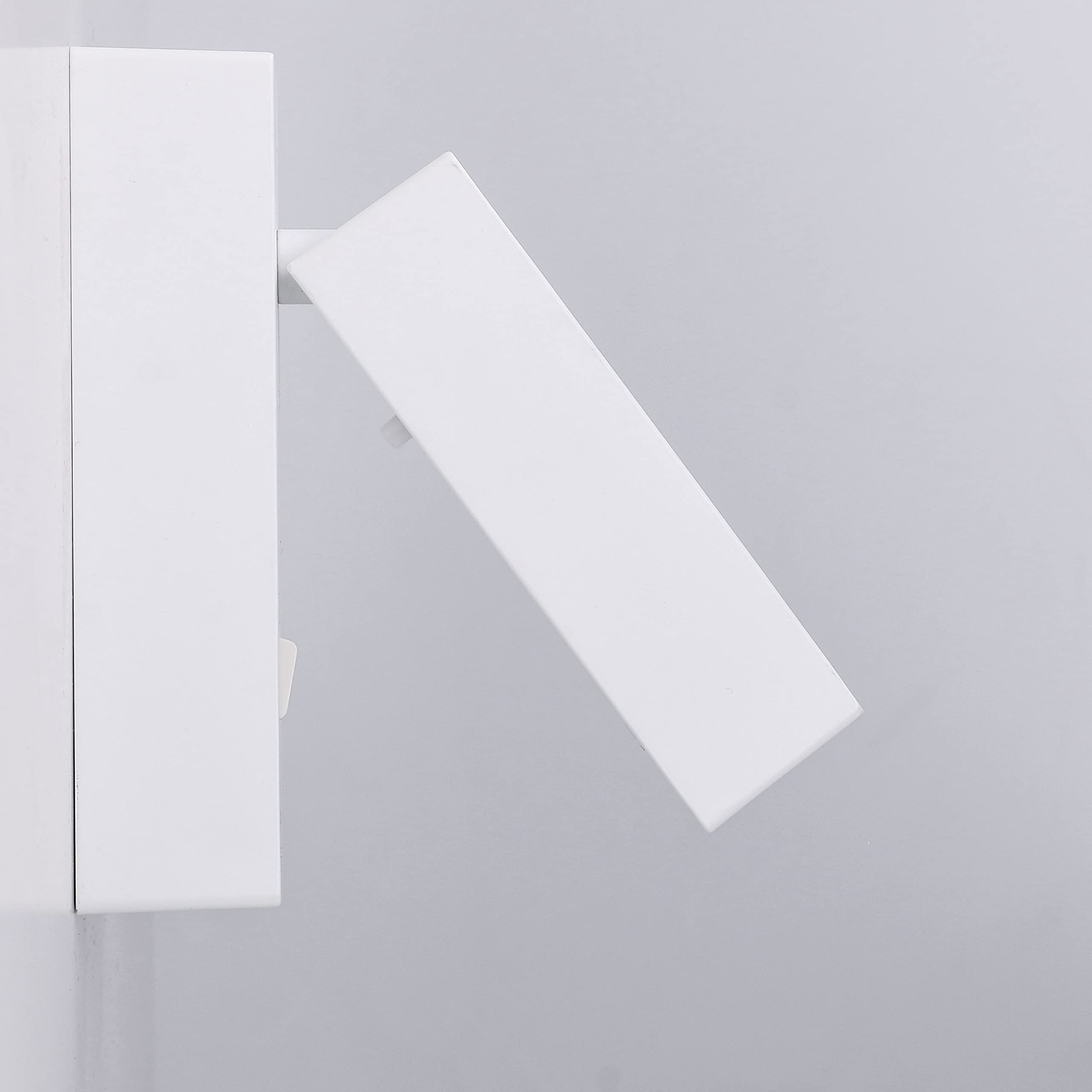 LEDS·C4 Luz de Lectura LED 3W 3000K Blanco, Ideal para Superficie, 108lm, Iluminación Interior Moderna, Eficiencia Energética, Diseño Compacto y Elegante