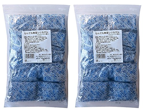 Amazon.co.jp: なんでも除湿シリカゲル 乾燥剤 (20g×50個入) ×2袋