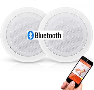 Altoparlante Da Soffitto Bluetooth VEVOR - 150W, 17cm, Per Casa Ed Esterni - Foto 12