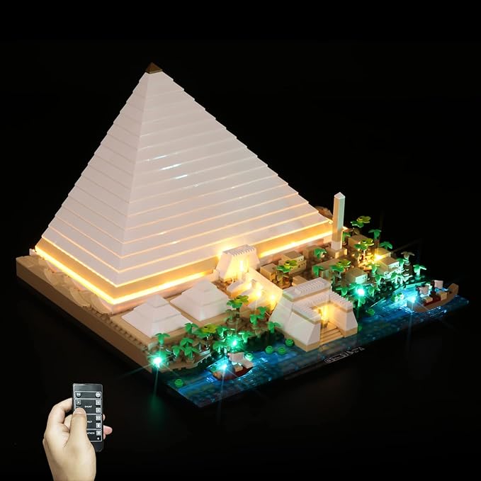 cooldac Lighting Kit for Lego Great Pyramid of Giza 21058