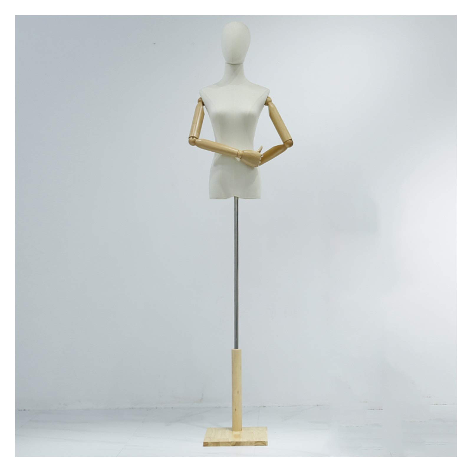 Amazon.co.jp: マネキン 上半身 女性マネキン、調整可能 トルソー