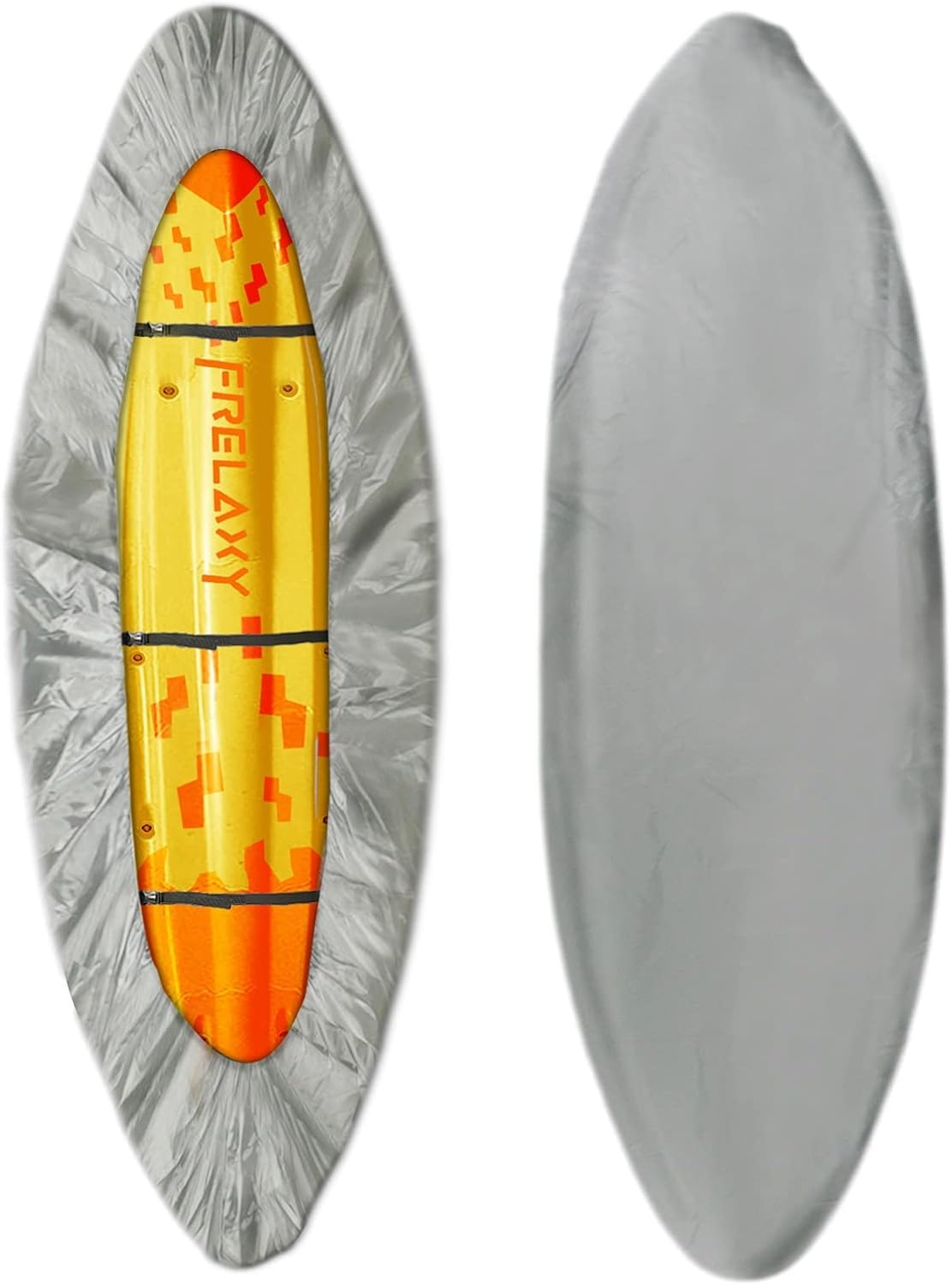 Xhukmns Grey Kayak Cover, Waterproof Shield For Nc Kayaks Nc15 Excursion