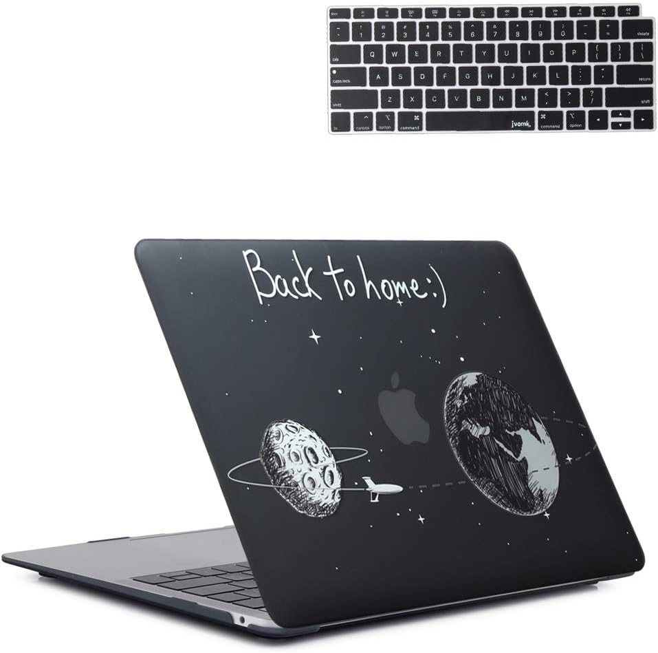 MacBook Air 13 Inch Case 2018 November Release A1932 jvomk Shell Cover Newest Version Hard Case ＆ Keyboard Skin Cover for 13 Inch MacBook Air Case