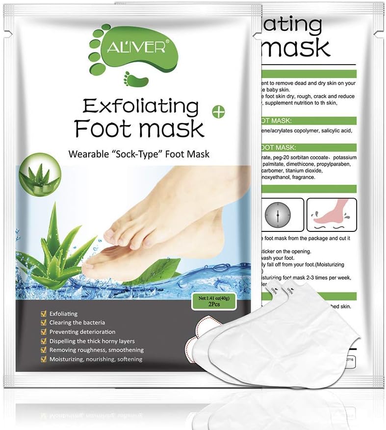 3 Pack Foot Peel Mask for Women