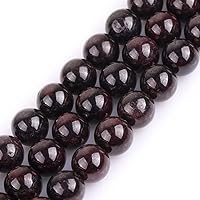 Vista 55 de GEM-Inside - Cuentas sueltas de ágata india natural de 0.157 pulgadas (0.157 in) con cuentas redondas de cristal energético para hacer joyas, 15