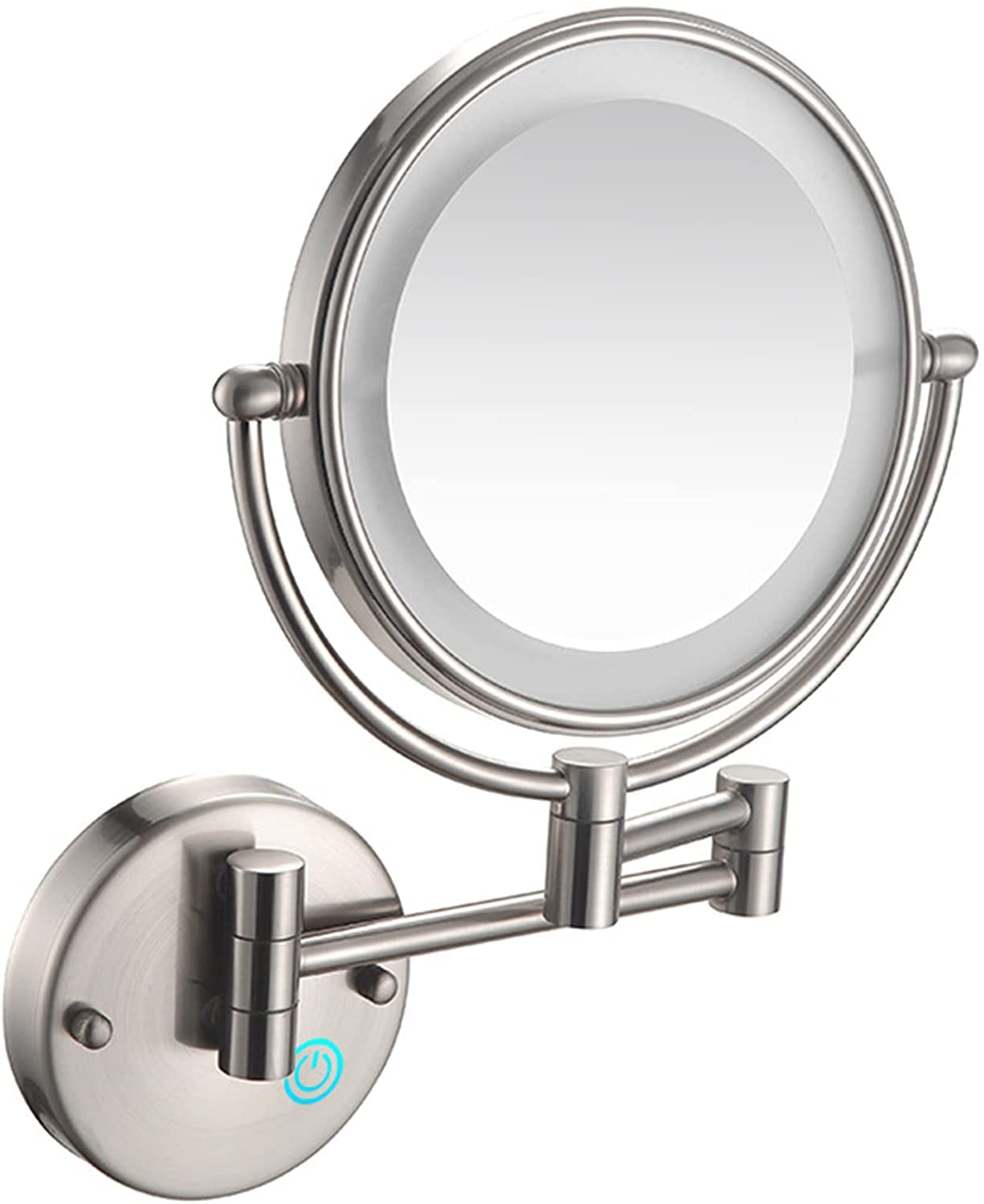 Miroir lumineux mural extensible pour simplifier votre routine beauté
