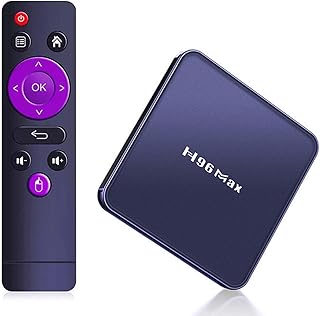 Android 11.0 TV Box, 4GB RAM + 64GB ROM RK3318 64Bits ARM Cortex-A53@ Up to 1.5 Ghz Supports 2.4G 5G Dual Wifi/4K/BT 5.0 /3D/USB 2.0/H.265 Set Top Box,4gb+64gb