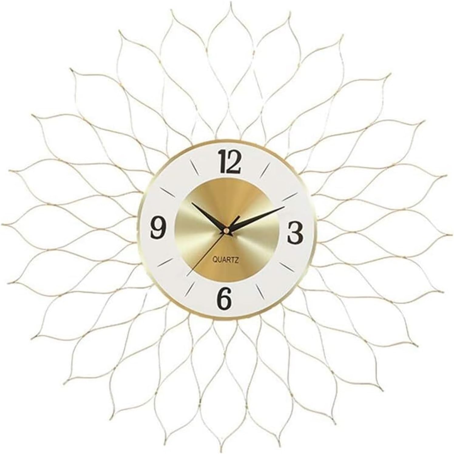 Wall Clock Modern Minimalist Clothing Store Tea Shop Decorative Wall Clocks Metal Wall Clocks Nordic Salon Living Room Wall Clock Clock 60 * 5 * 60CM