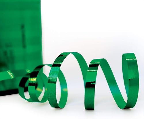 Miniatura 9 de Juego de cinta de regalo rizadora de oro metálico plateado brillante para envolver regalos de boda, decoración de fiesta de cumpleañosAño Nuevo,