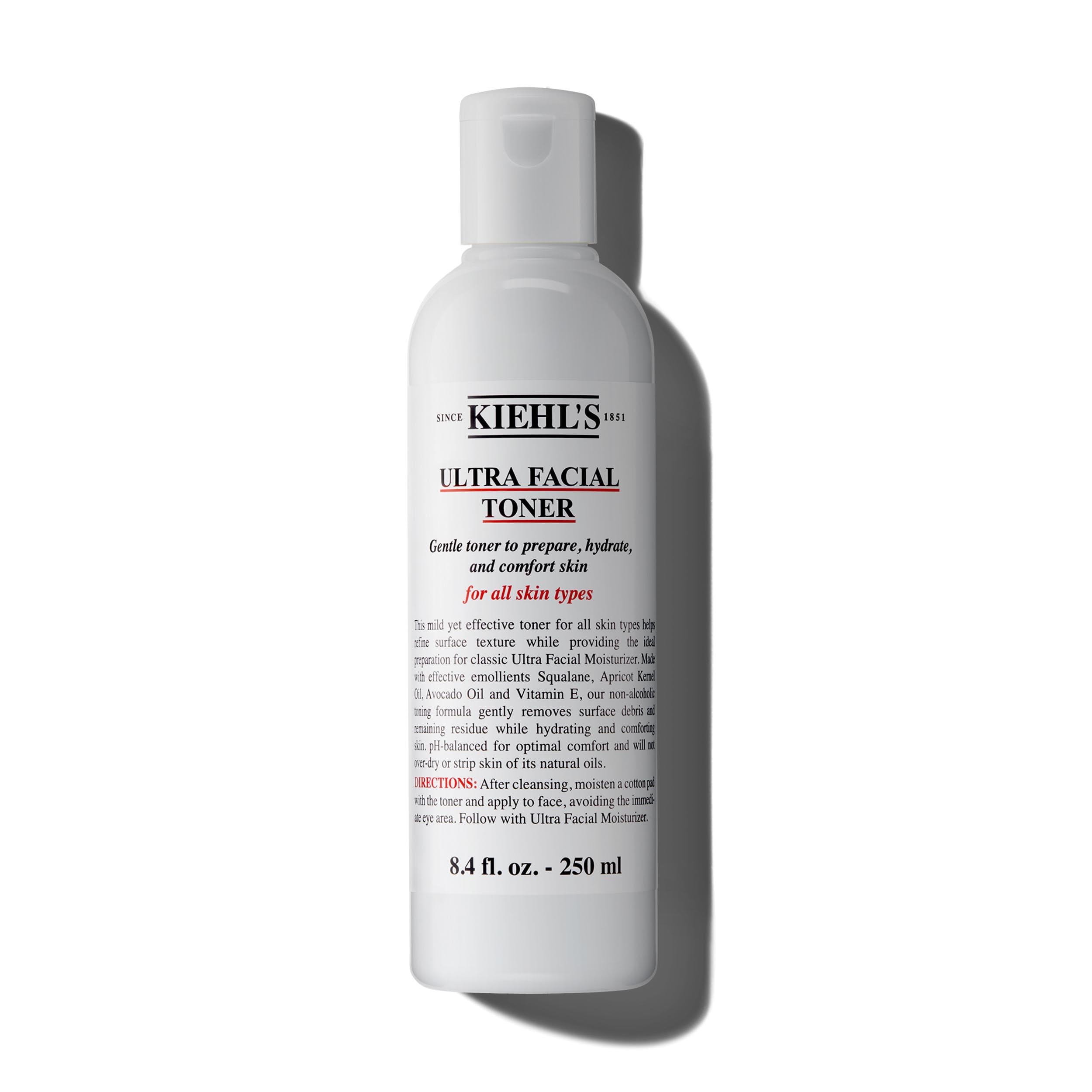 Kiehl's Ultra Facial Toner with Squalane, Gentle Alcohol-free Face Toner, 250Ml