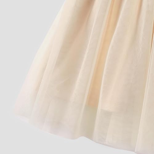 Miniatura 3 de PATPAT Conjuntos familiares a juego con falda y capucha con hombros descubiertos Vestidos para mamá y yo, conjuntos amarillos para parejas de manga